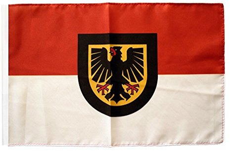 Flaggenfritze® Flagge Deutschland Stadt Dortmund - 30 x 45 cm