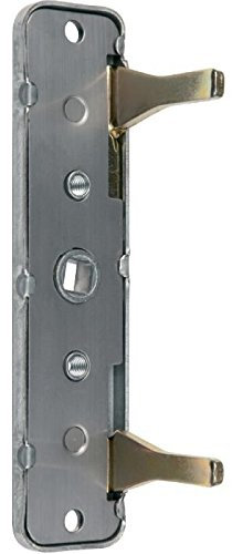 MAP INDUSTRIES SARL MLA48008 Map massard, n°9, 380 mm, Crémone pour tringles à Larder, Boîtier avec Doigts de Longueur 25 ou 38 mm, Livrée avec gâches 47 et Guides 48