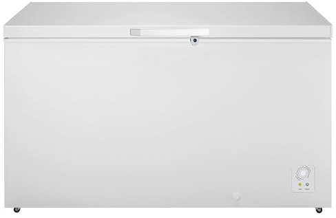 Hisense FT546D4AW1 - Arcón Congelador Horizontal, Capacidad Neta 420 L con 85 cm Alto, Cesta con Asa, Bajo Nivel Sonoro, Color Blanco