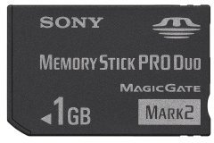 Memory stick (1go) sony pour psp