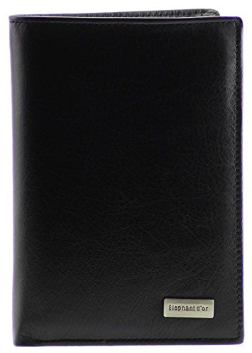 Portefeuille design Portefeuille homme cuir noir N1335 Cadeau homme