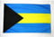 BANDIERA BAHAMAS 90x60cm - BANDIERA BAHAMENSE 60 x 90 cm - AZ FLAG
