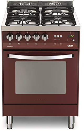 Lofra PR66MFT/CV Cucina a Gas, Burgundy