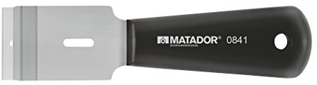 MATADOR Glasschaber | Schaber Werkzeug 120 x 40 mm | Ceranfeldschaber | Vignettenschaber | MATADOR Werkzeug Nr. 08410001