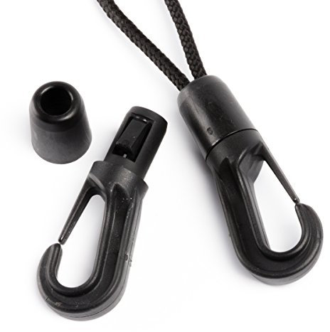 ITW-Nexus 10 Stck. Karabiner KH5 aus Nylon, einfache Montage an Kordelenden und Seilen bis 5mm