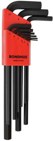 Bondhus, HLX9MML HEX Key Set 1.5mm-10mm, 12199
