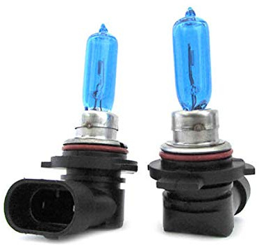 CARALL 2 Pezzi Lampade Alogene 12V Bianche ad Effetto Xenon (HIR2 9012 PX22D 12V 55W)