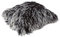 Reissner Lammfelle Tibet Lammfell Kissenbezug langflorig 40x40cm JYB14 Farbe schwarz (Tops)