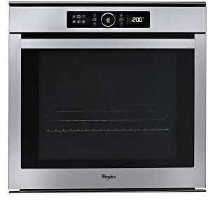 Whirlpool AKZM8480IX - Forno pirolisi in acciaio inox multifunzione - Calore girevole o pulsata - 73 litri - Porta fredda (4 vetri) - Guide telescopiche - Classe energetica A