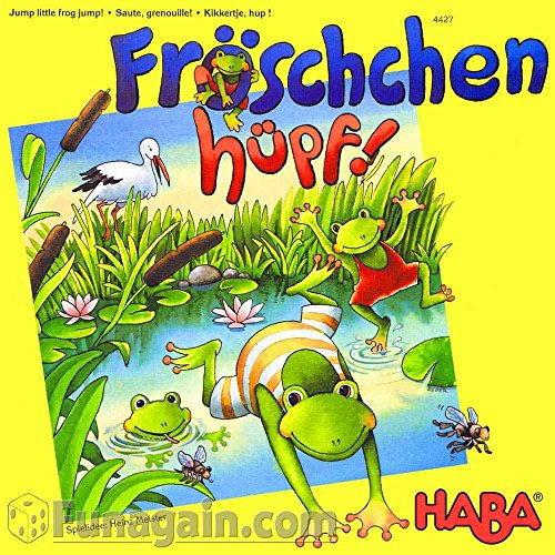 HABA 4427 Spiel FRÖSCHCHEN HÜPF!