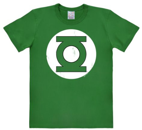 Logoshirt® DC Comics I Green Lantern I Logo I Camiseta Print I Mujer y Hombre I Manga Corta I Verde | Diseño Original con Licencia I Talla XXL