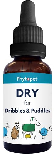 Phytopet Dry, All Natural Cat and Dog Bladder Control for Small Pets, Herbal Cat and Dog Incontinence Products, 100ml - 100% Herbal Phytopet Pet Supplies