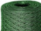 casa pura Grillage métallique galvanisé – Grille Anti-Volets et Fil de Volière - Grillage à poule - Treillis métallique anti-rouille Maille hexagone, Épaisseur 0,8 mm 25mm - (H) 75 cm x (L) 25 m Vert