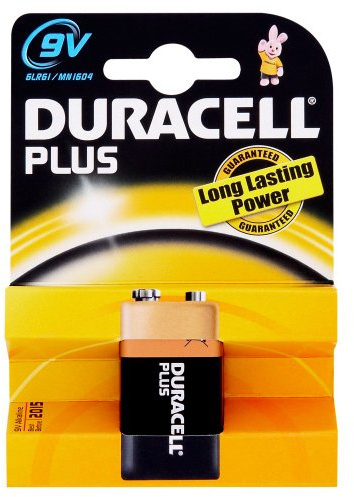 Duracell Plus MN1604 - Batterie 9V Alcaline