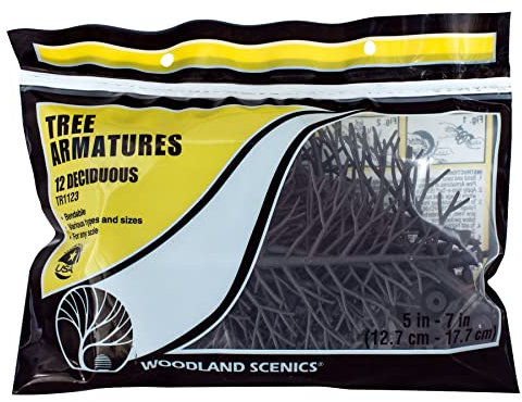 Woodland Scenics 5-7 Deciduous Tree Arm