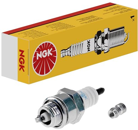 NGK Zündkerze BPMR4A, 6028 | Yellow Box | 1 Stück | BPMR4A, 6028, Zündkerze