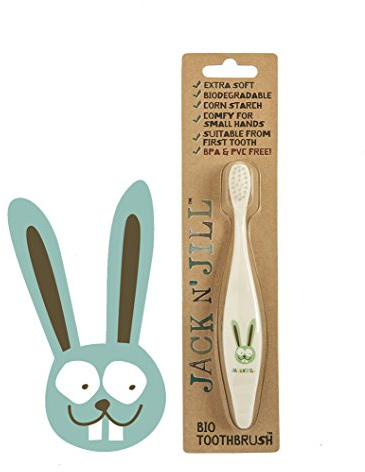 Jack N' Jill Bunny Kompostierbare und biologisch abbaubare Zahnbürste
