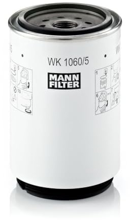 MANN-FILTER, WK 1060/5 x Fuel Filter | For Off-Highway, Fuel System Protection, Injector Protection, Clean Fuel Supply, True OE Engineering
