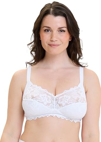 Sans Complexe Women's Coton D'arum-Soutien Gorge Classique Sans Armature Non-Wired Bra