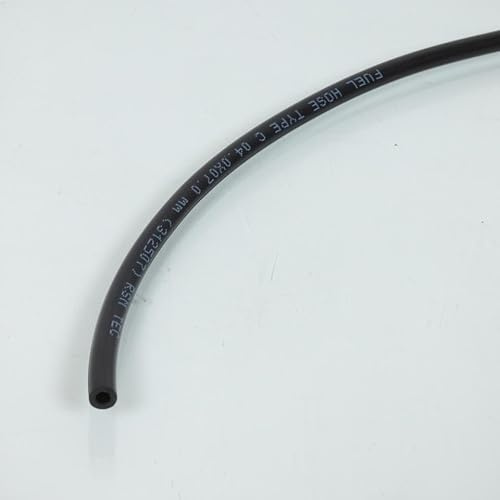 NC 09413 - Tubo flexible para hidrocarburos, gasolina o aceite, 4 x 7 x 1 m, para moto, ciclomotor o quad, color negro