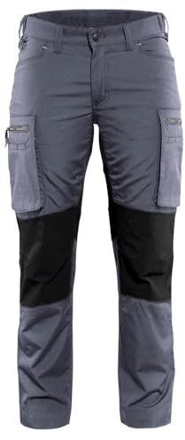 Damen Service Bundhose Stretch Armygrün/Schwarz C30