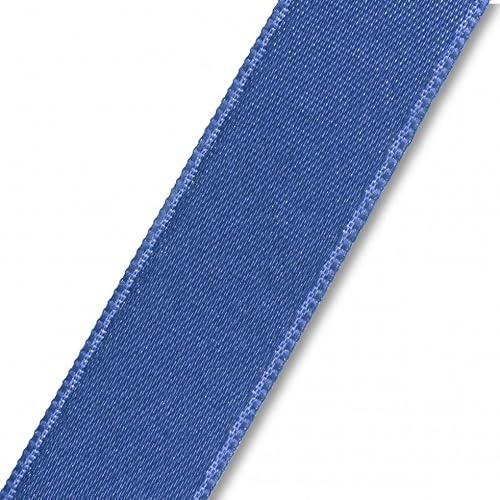 Prym Satin Ribbon 15 mm Blue, 100% Polyester