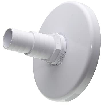 Medipool Saugplatte Ø ca. 15,5 cm für Skimmer, für Anschluss vom Bodensauger, passt für 32 mm & 38 mm Schlauch