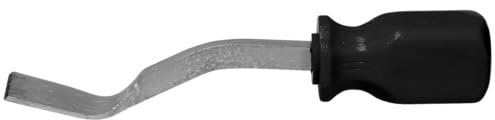 SW-Stahl 94810L Mini-Schaber Gebogen - Dichtungsschaber 170 mm | Manueller Schaber mit Kunststoffheft - Klingenbreite 23 mm - Werkzeug zur Reinigung und zum Entfernen von Rückständen