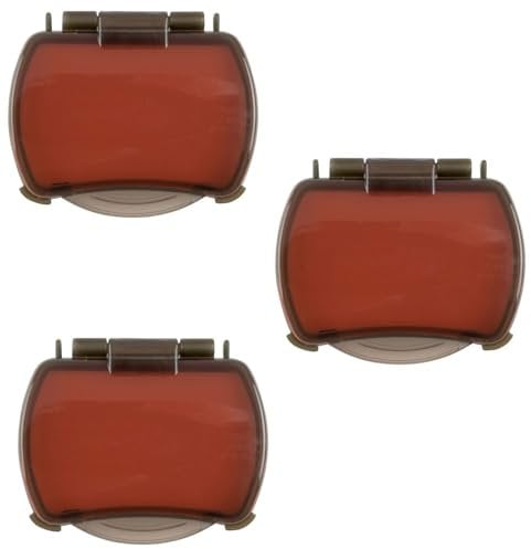 Fox Edges Hook Boxes - 3 Hakenboxen für Karpfenhaken, Boxen für Haken, Zubehörbox für Angelhaken, Kleinteilebox