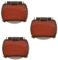 Fox Edges Hook Boxes - 3 Hakenboxen für Karpfenhaken, Boxen für Haken, Zubehörbox für Angelhaken, Kleinteilebox