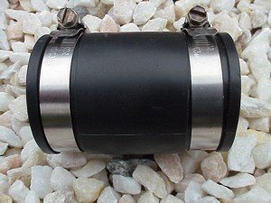 'Hose Connector/Pipe Coupling Flexible Coupling Sleeve 1 1/2 (40 mm) for Repair of Pond Hose etc