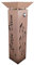 Jabo Design XL Rost Säule + Schale RS58 + S03 Blumensäule Rostsäulen Rost Deko rostig Rostsäule