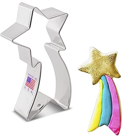 Emporte-pièce étoile filante 12,7 cm, fabriqué aux États-Unis par Ann Clark