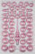 39 TLG. Glas-Weihnachtskugeln Set in Hochglanz-Rosa-Silberne-Ornamente - Neuheit - Christbaumkugeln - Weihnachtsschmuck-Christbaumschmuck