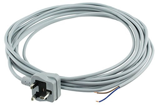 Spares2go Mains Cable/Power Lead & Plug for Dyson DC08, DC14, DC15, DC18, DC19 Vacuum Cleaners (7.2 Metres)