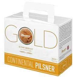 Muntons Gold Continental Pilsener (3 Kg) beer kit