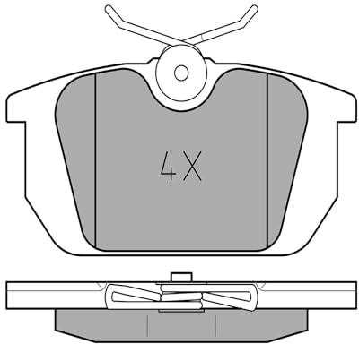 Meyle 025 211 0314 Brake Pad Set, disc brake