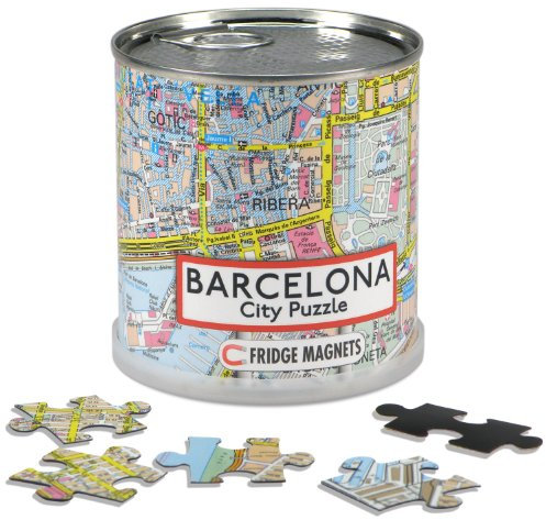 Extragoods City Puzzle Magnets - Barcelona