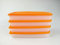 TUPPERWARE Gefrier-Behälter 600ml flach orange-weiß Gefrierbehälter Lottchen (4)