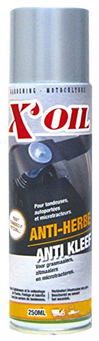 X'OIL - Aérosol Anti-Herbe Pour Tondeuse & Microtracteur - Puissant & Durable - Facilité D'Application - 250ml