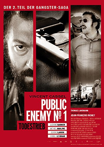Public Enemy No. 1 - Todestrieb (2008) | original Filmplakat, Poster [Din A1, 59 x 84 cm]