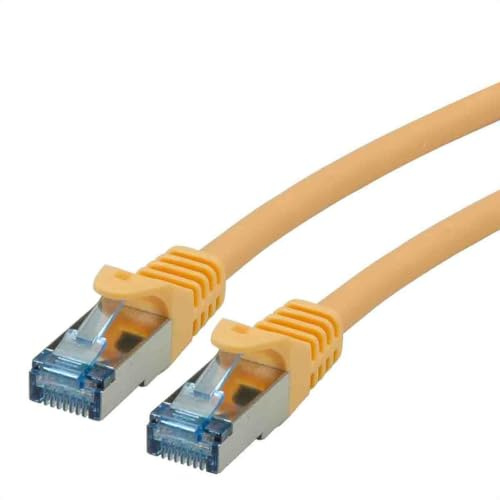 ROLINE Patchkabel Kat.6A S/FTP (PiMF), Component Level, LSOH, gelb, 5 m