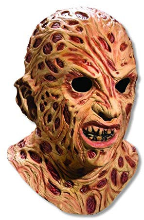 Rubie's 4166 - Maschera ufficiale di Freddy Super Deluxe, multicolore, taglia unica
