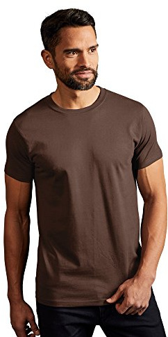Premium T-Shirt Herren, Braun, XXL