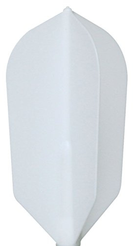 COSMO DARTS Plumas fit Flight 6 unid. Slim Blanca