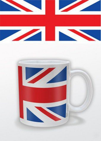 1art1 Drapeaux du Monde Drapeau du Royaume Uni, Union Jack Tasse À Café Mug 9x8 cm