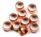 8mm Compression Olives Copper for 8mm Copper Plumbing Pipe (Pack of 10)