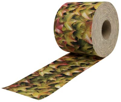 Zaundruck Sichtschutzstreifen Polyester - nachhaltiger Sichtschutz für Doppelstabmattenzaun - Motiv Windschutz 26 m x 19 cm - Sichtschutz-Rolle - Breisgau