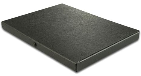 Elba Dokumenten-Box A4 aus Hartpappe, 2 cm Füllhöhe, schwarz, 400000993