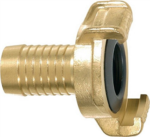 Bradas GK101 Schnellkupplung 13 mm, 1/2 Zoll Tülle, System Geka, gelb, 2 x 2 x 2 cm